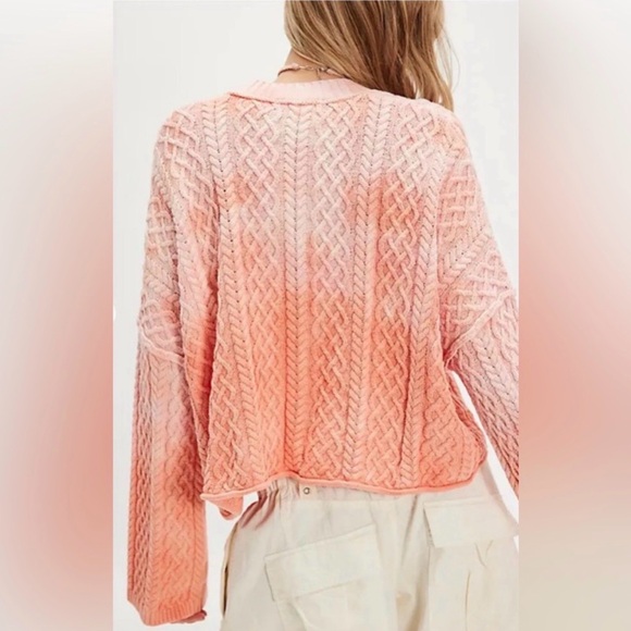 Free People Washed Ashore Cardi NWT - Picture 4 of 5